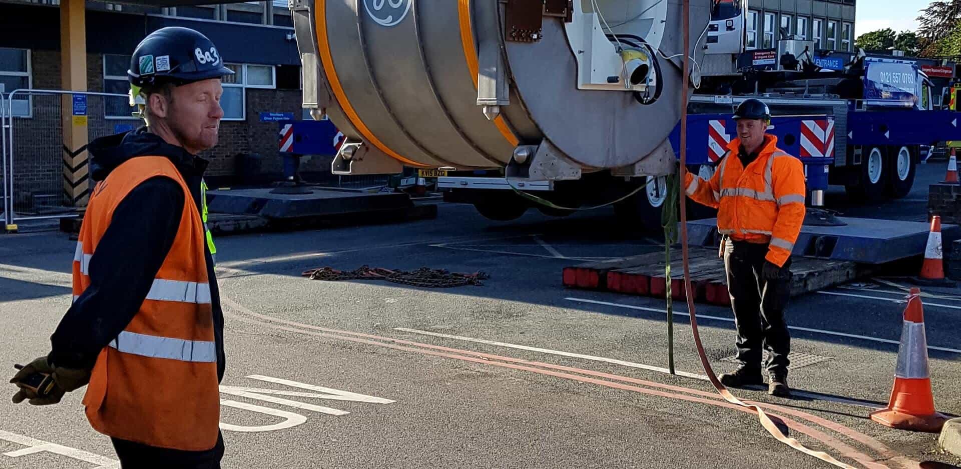 Crane Hire - Heavy Machinery Mover - MRI Scanner Lift