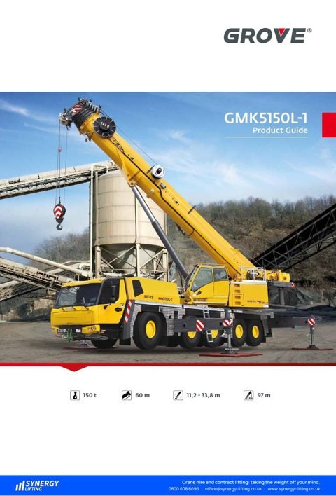 First page of the Grove GMK5150L-1 specification sheet